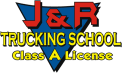 J&R Trucking School logo.