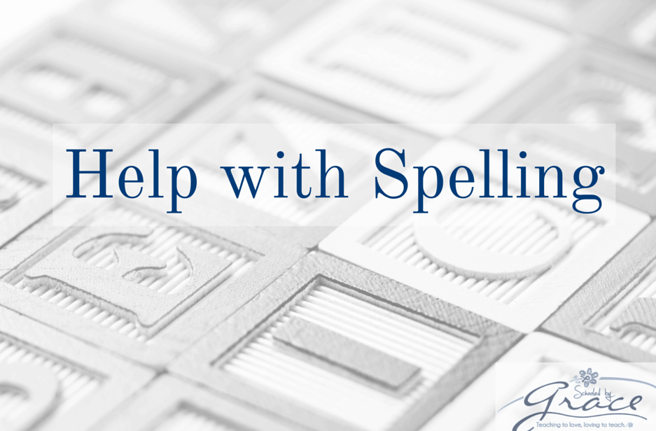 Help with spelling