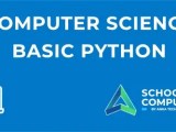 Basic Python School Of Computing