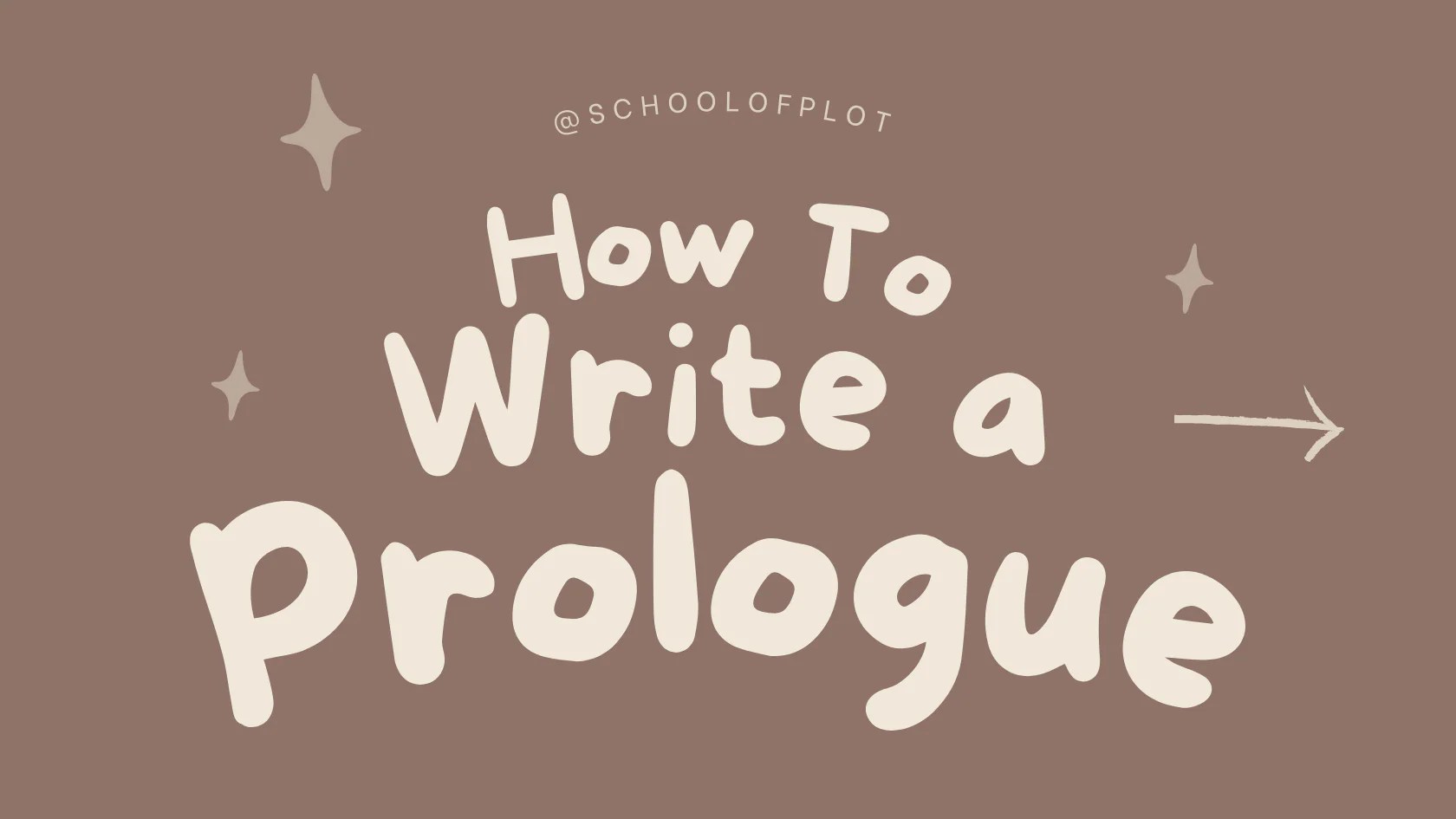 How To Write A Prologue School Of Plot Workbooks For Writers