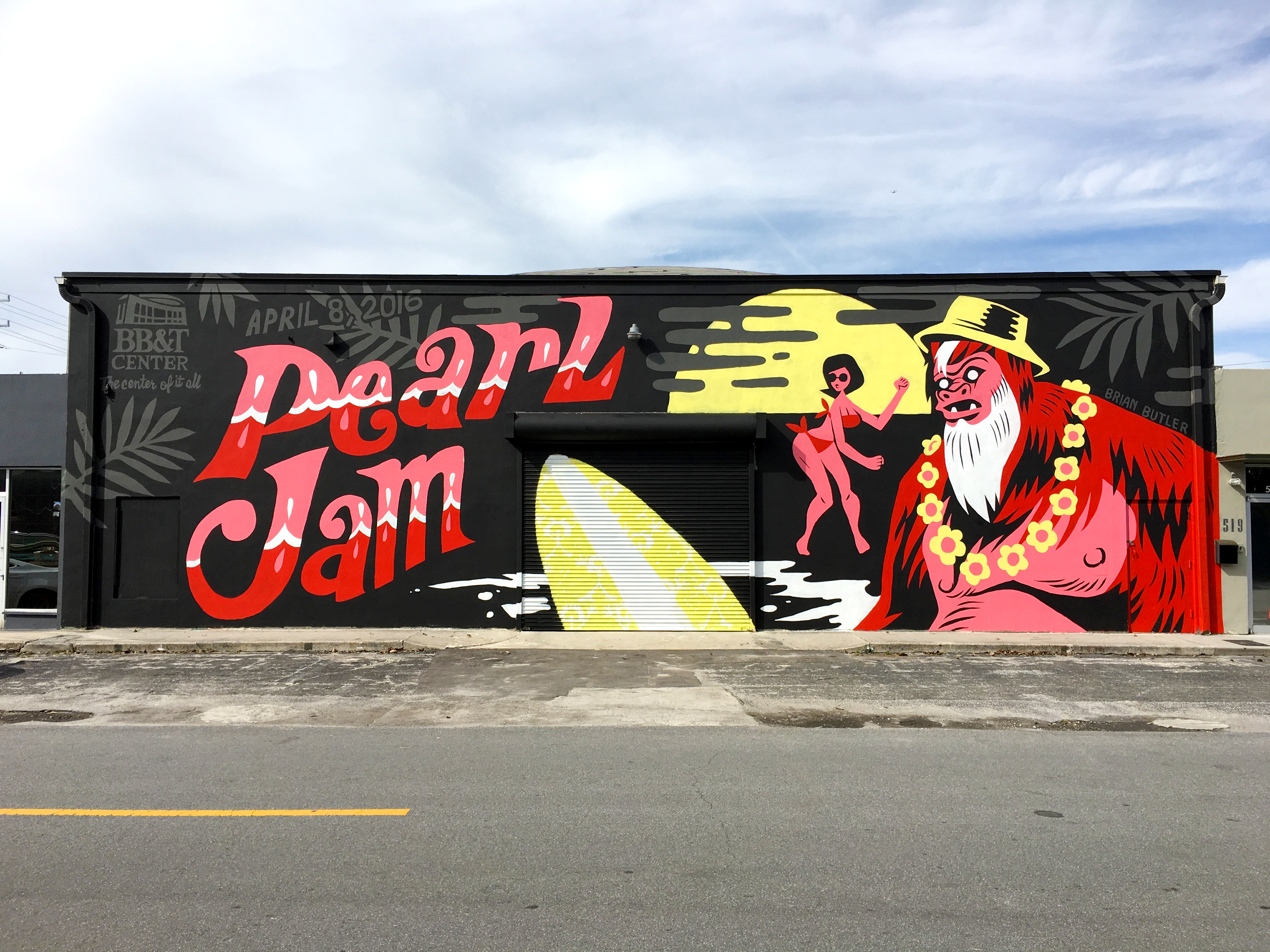 The book of souls world tour was a concert tour by iron maiden, held in support of their. Pearl Jam Mural by Brian Butler at FAT Village @ Schrift & Farbe Design Group