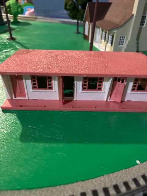 Model House - Train Scale