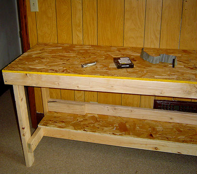 Just because it's a mudroom doesn't mean it has to be drab. What Height Should Your Workbench Be? | Schutte Lumber