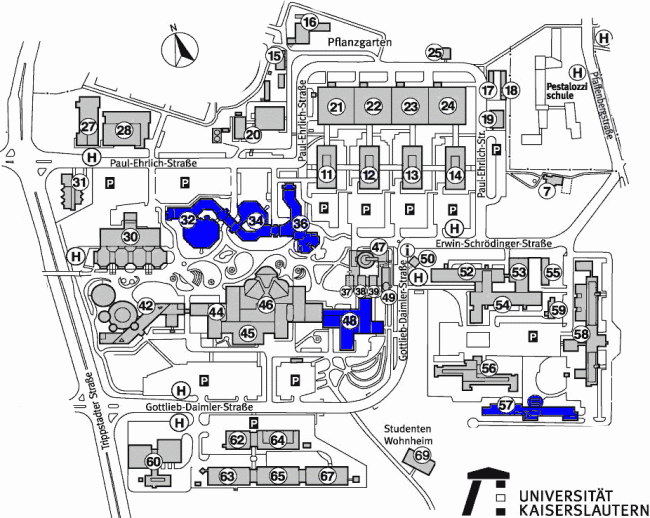 SCI (Univ. of KL): Map of our Campus