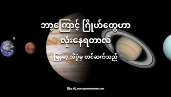 နေအဖွဲ့အစည်း ထဲက ဂြိုဟ်တွေ လတွေ အားလုံးဟာ လုံးဝန်း နေကြပါတယ်