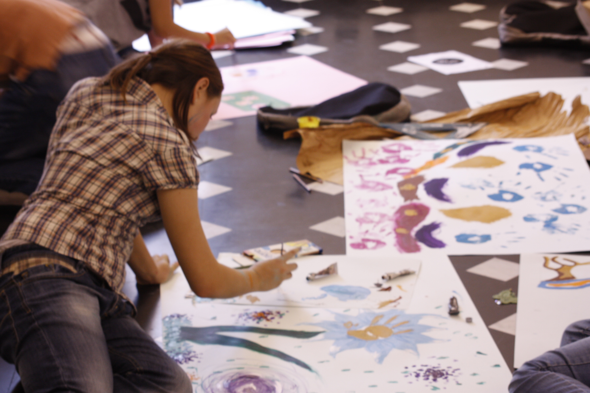 workshop Be a Planet all'interno di Be Human Be Bored - mostra personale di Gianluca Sturmann