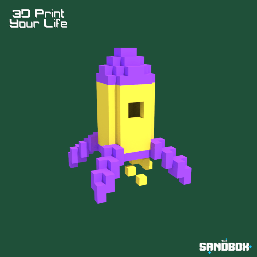 3DPYL - Rocket Bank 1 3DPYL - Rocket Bank 1