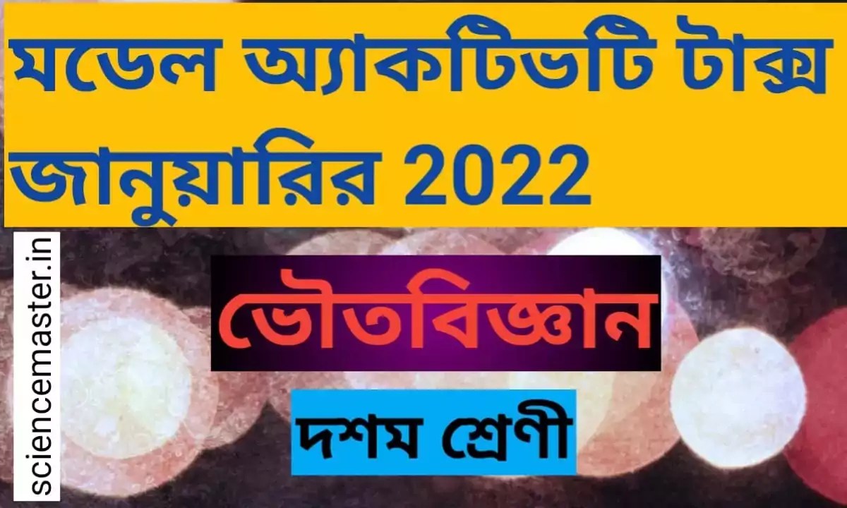 Physical Science Model Activity Task