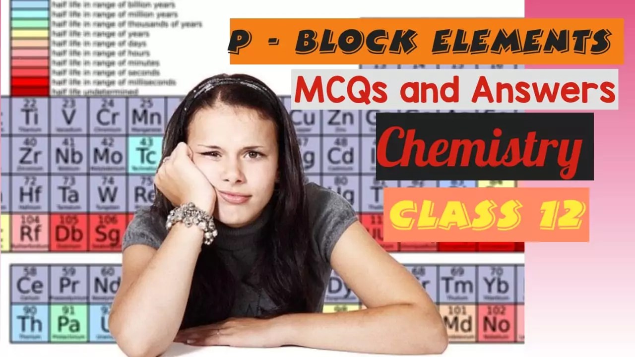MCQ p-Block Elements
