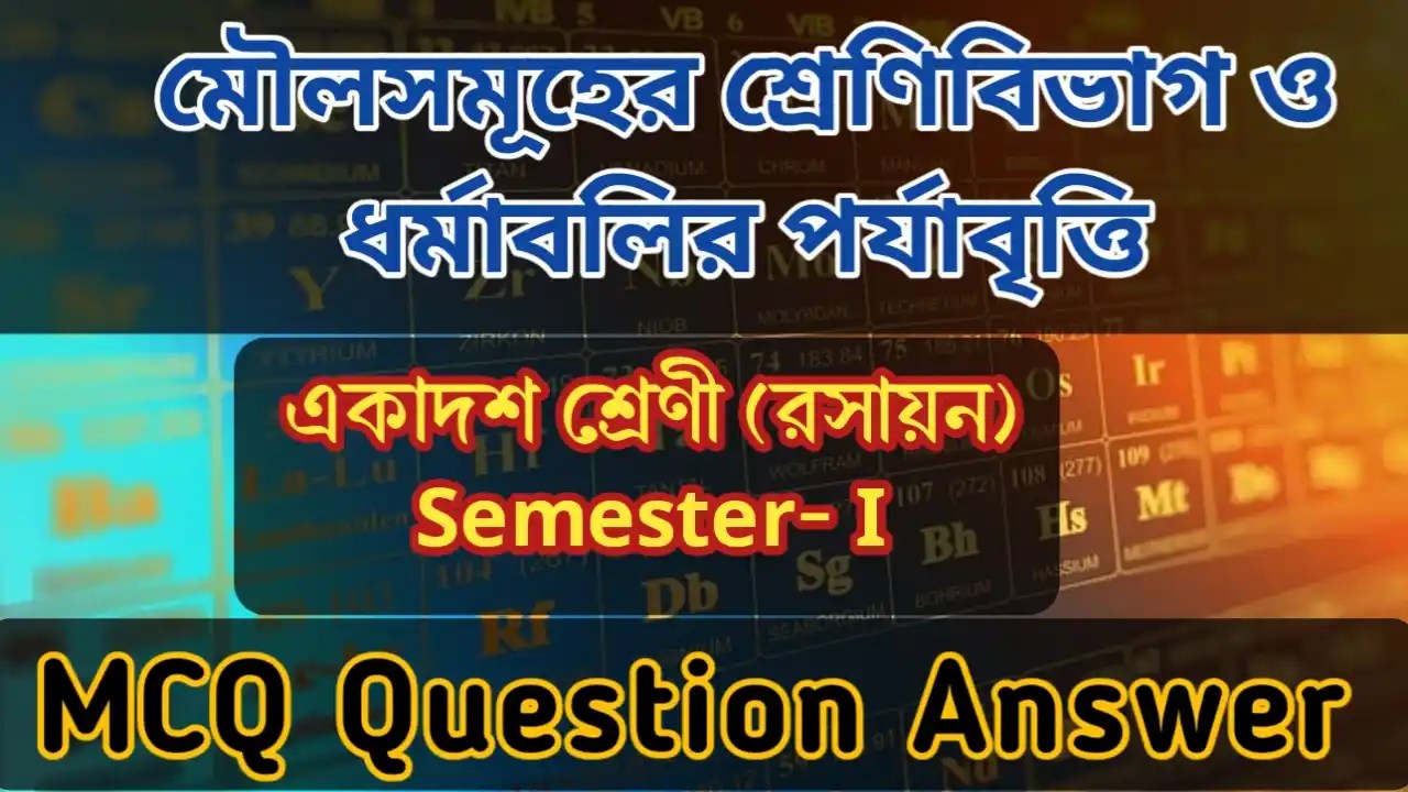 Classification of Elements