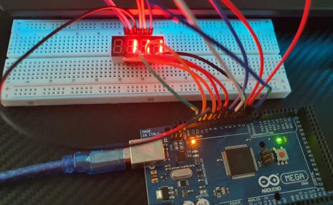 Multiplexing Operation In 4-Digit 7-Segment LED Display - Science Math ...