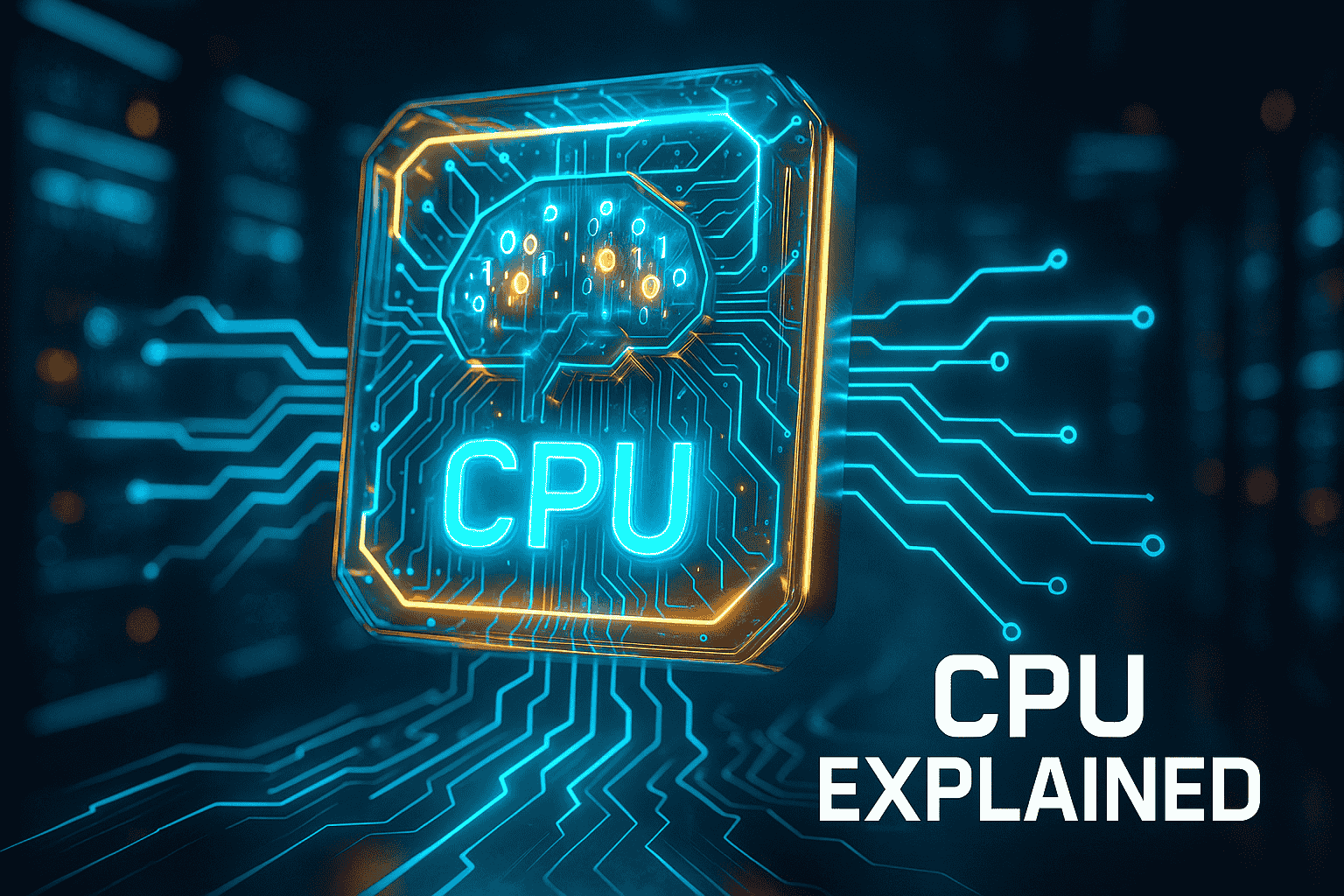 CPU-explained-as-computer-brain-