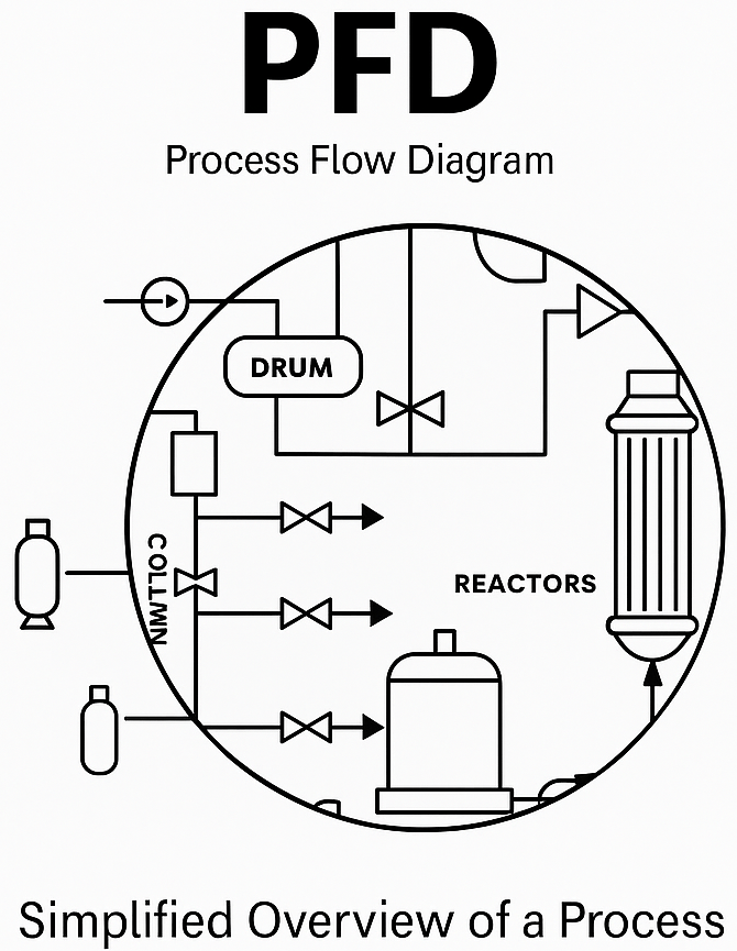 Process Flow Diagrams (PFDs) and Drawings in Chemical Engineering: A Complete Guide