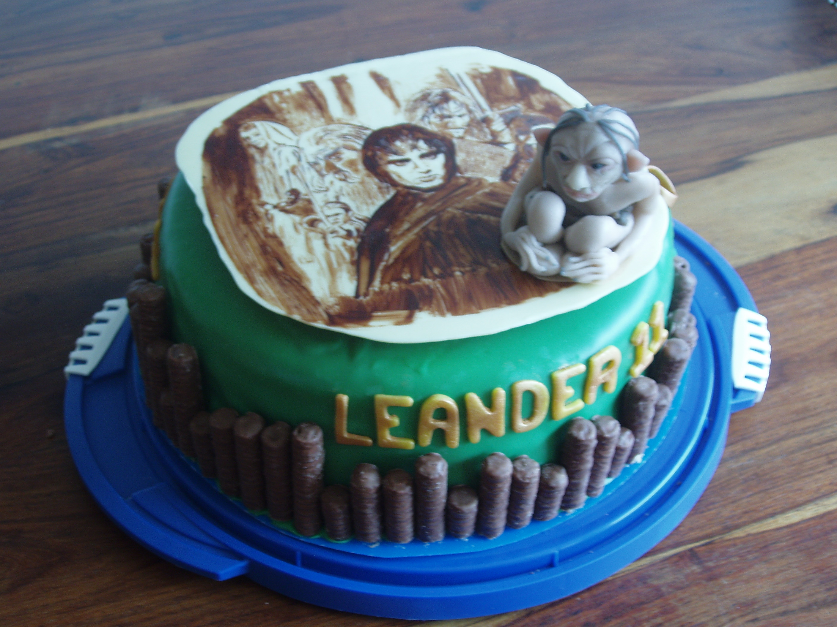 Lord of the rings in chocola