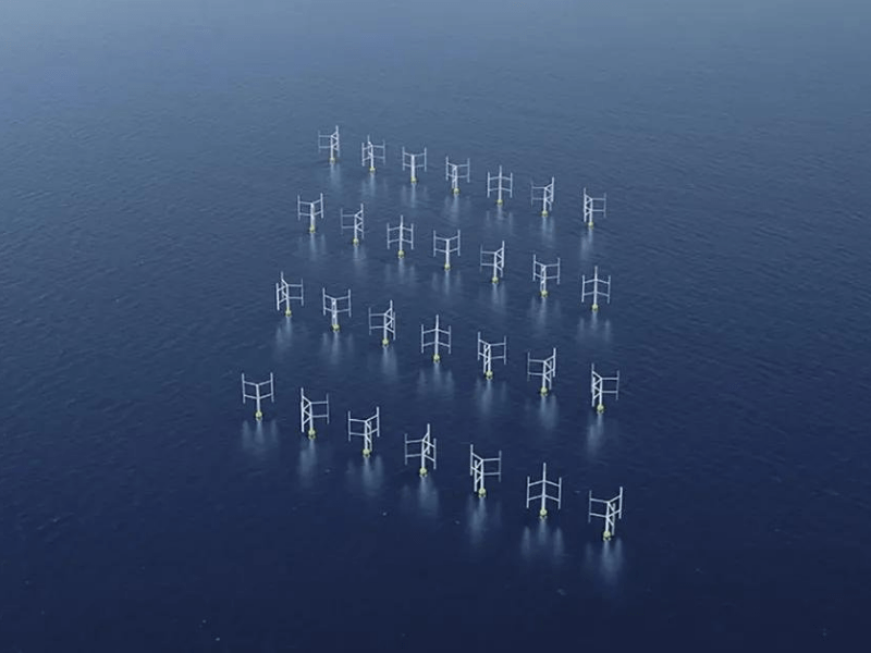 The Future for Wind Farms May Lie In Compact And Efficient Vertical Turbines