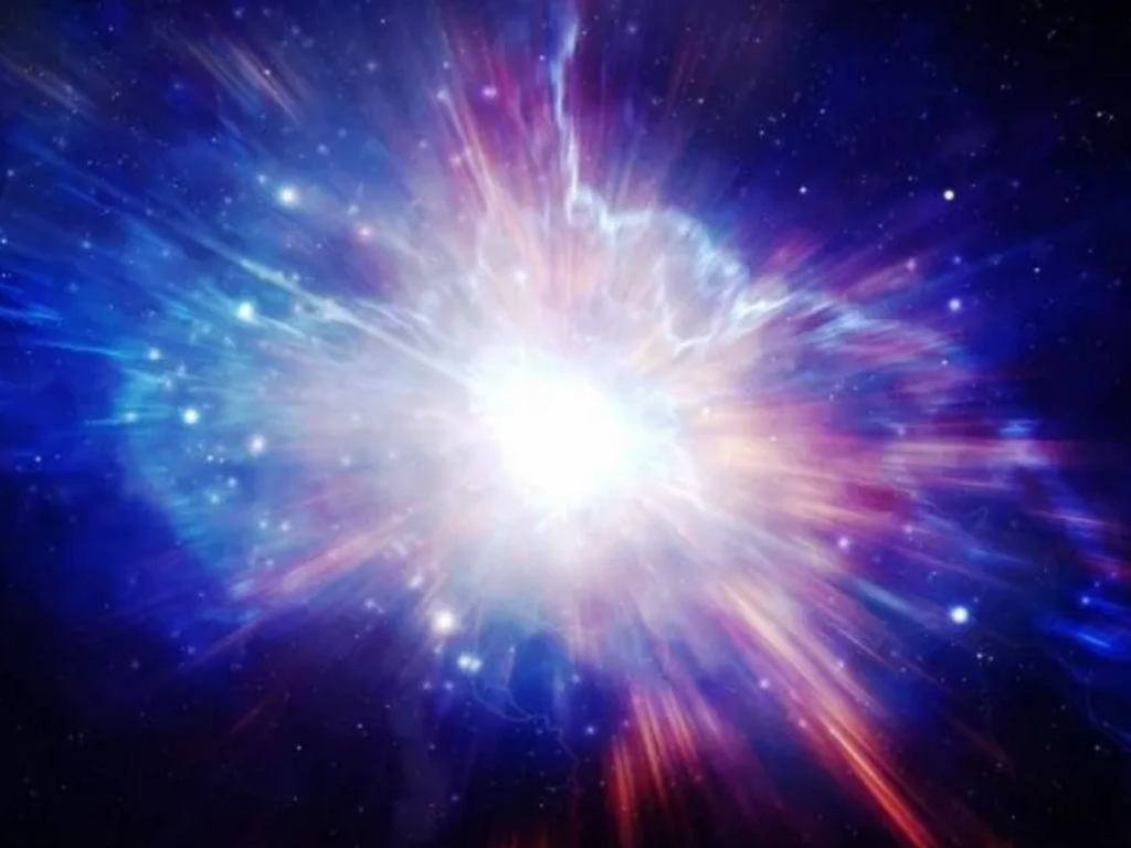 Xparticles generated in a star explosion