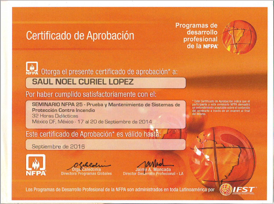 NFPA-25 2016