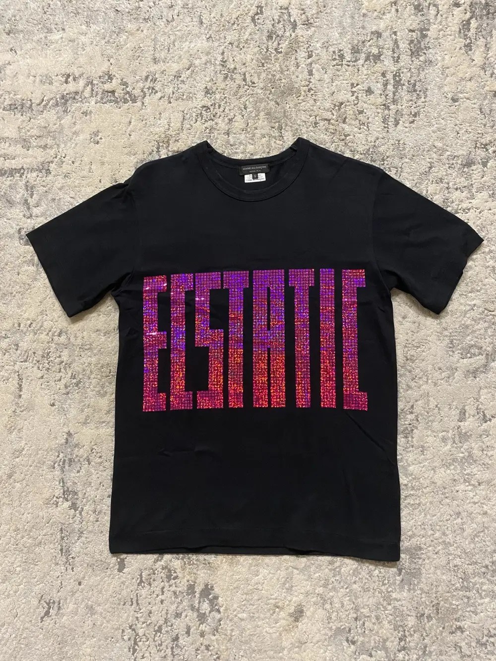 CDGH - AD2018 Ecstatic Disco Print T Shirt 19x27
