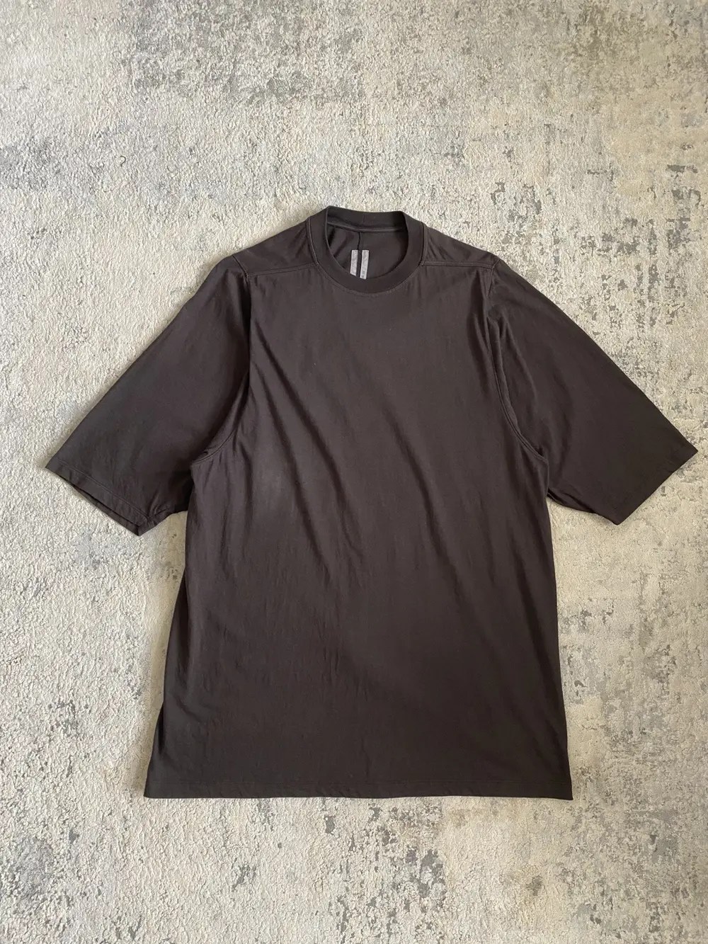 Rick Owens FW20 Oversized Level Tee Dark Dust