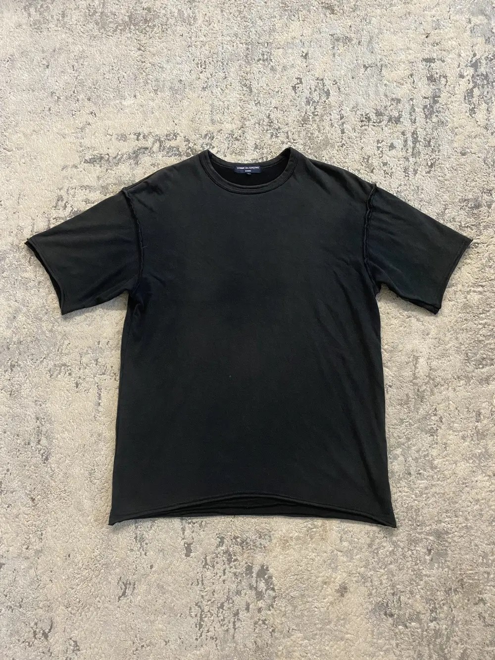 Comme Des Darcons Homme - AD2005 Double Layer Inside Out Tee 21x29