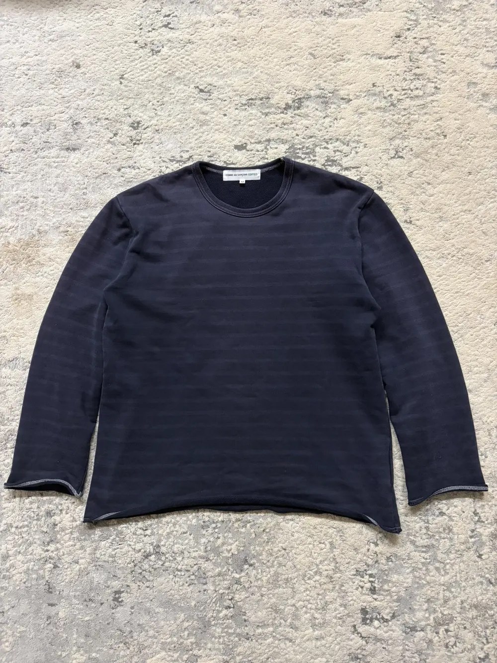 Comme Des Garcons Edited - Striped Sweatshirt 21x26