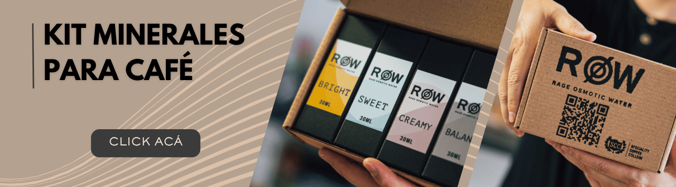 Kit acidos de café, kit minerales para café, row, Curso barista medellín, Curso barismo, curso emprendedores, curso negocios, barismo, barista, café, coffee, kit de agua para café, Kit sensorial