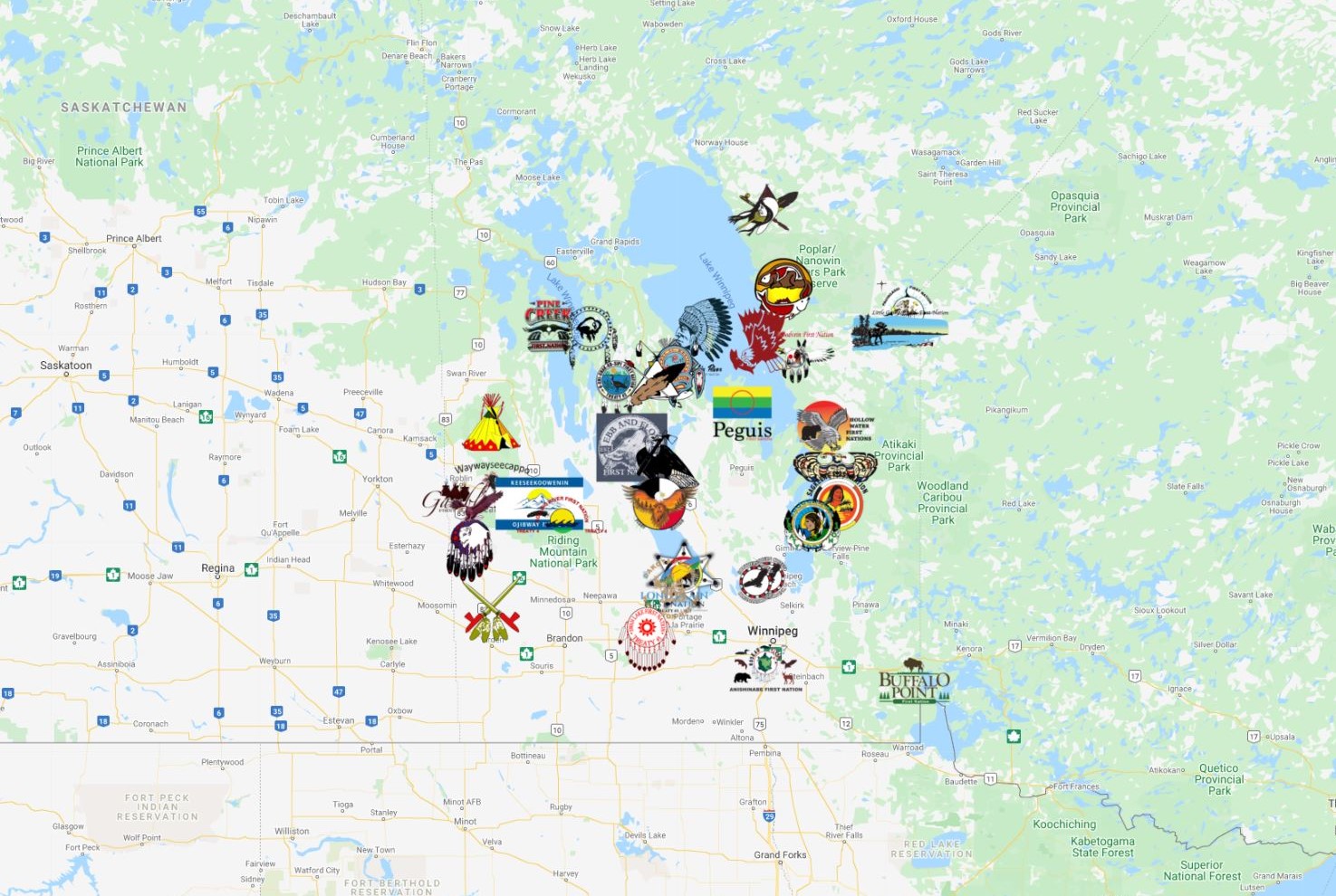 Southern First Nations Of Manitoba Southern Chiefs Inc Logos Wide 