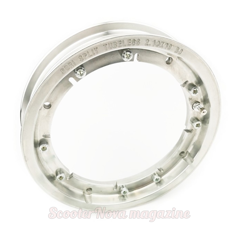 New Lambretta Tubeless Split Wheel Rims - ScooterNova