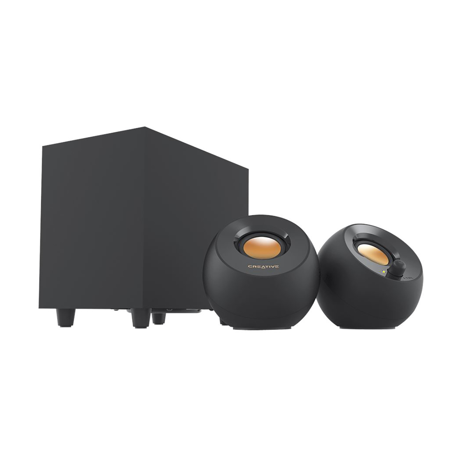 Parlante Creative Pebble Plus 2.1 USB / Black - Imagen 2