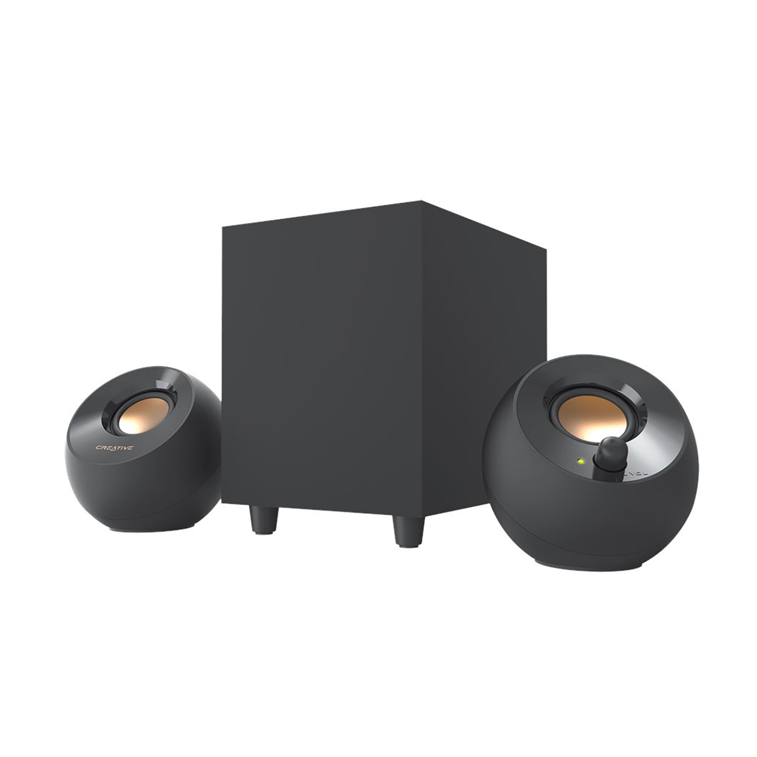 Parlante Creative Pebble Plus 2.1 USB / Black - Imagen 1