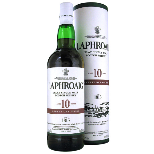 Laphroaig Malt Scotch Whisky 10Yo Sherry Finish 48% Vol 70cl