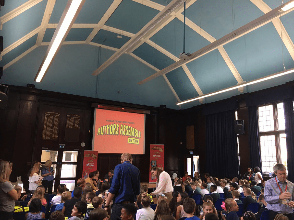 Final day - Brentwood County High School, lots of primary schools in attendance