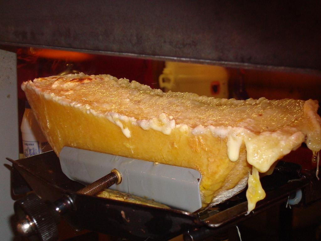 Raclette Cheese at Manchester Christmas Markets