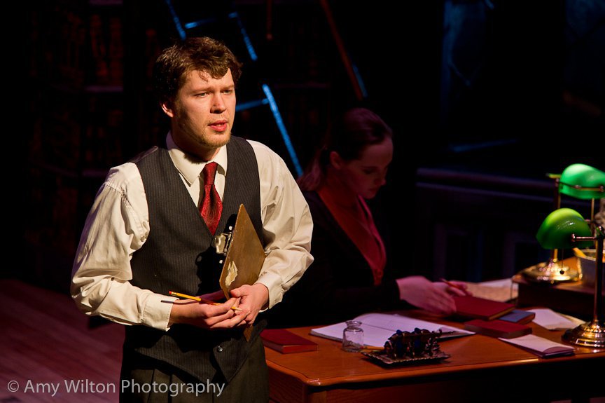 84 CHARING CROSS ROAD: (Photo by Amy Wilton) SCOTT ANTHONY SMITH - WILLIAM HUMPHRIES, EVERYMAN REPERTORY THEATRE (2011)