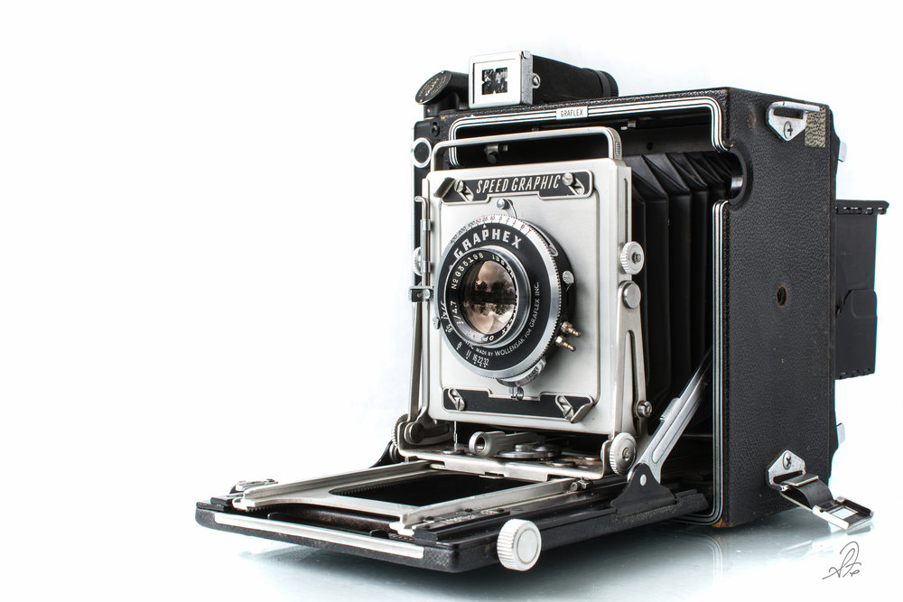 Graflex Speed Graphic with 135mm f/4.7 Lens