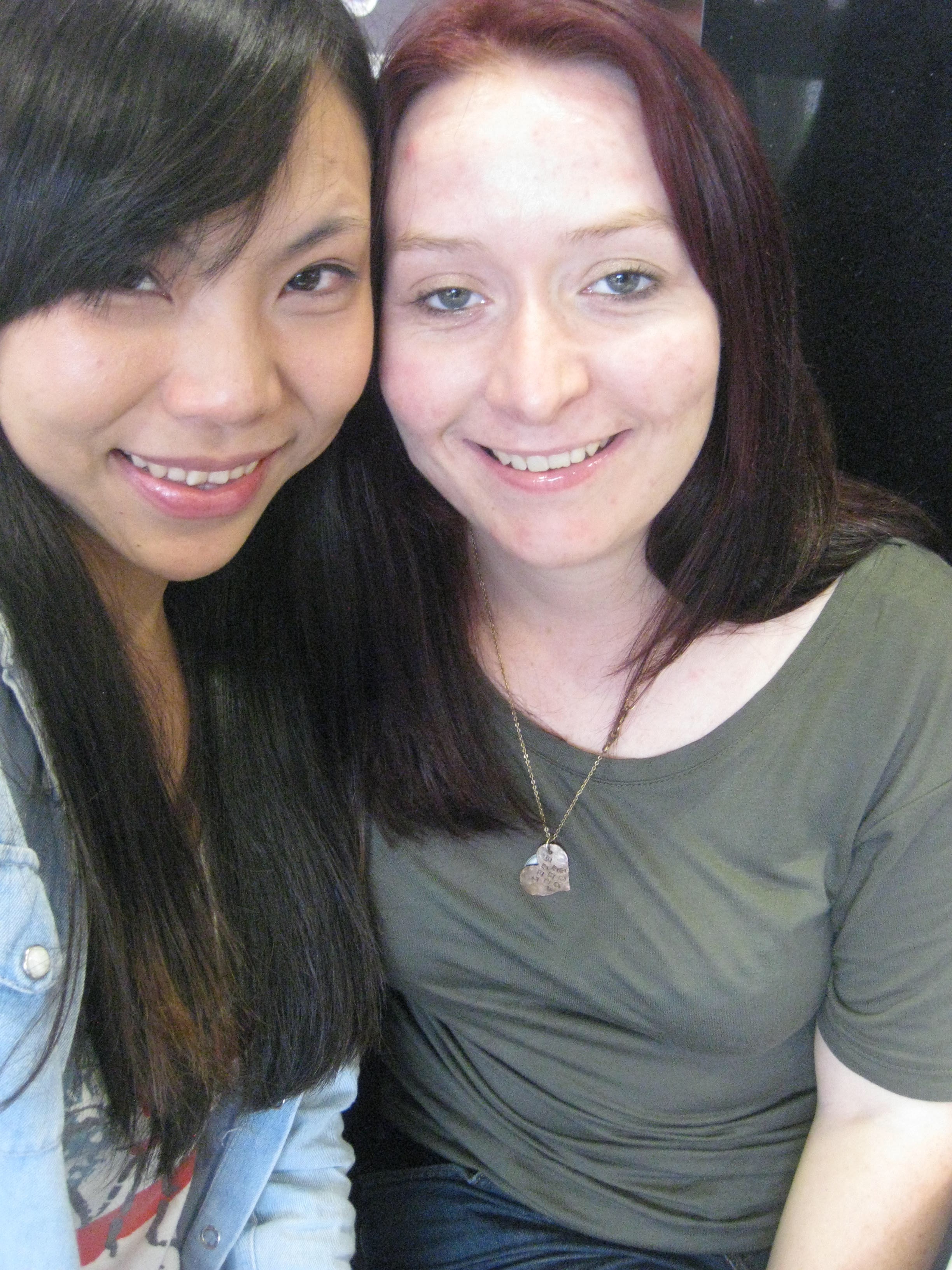 Me and Ariel aka Chickens reunited