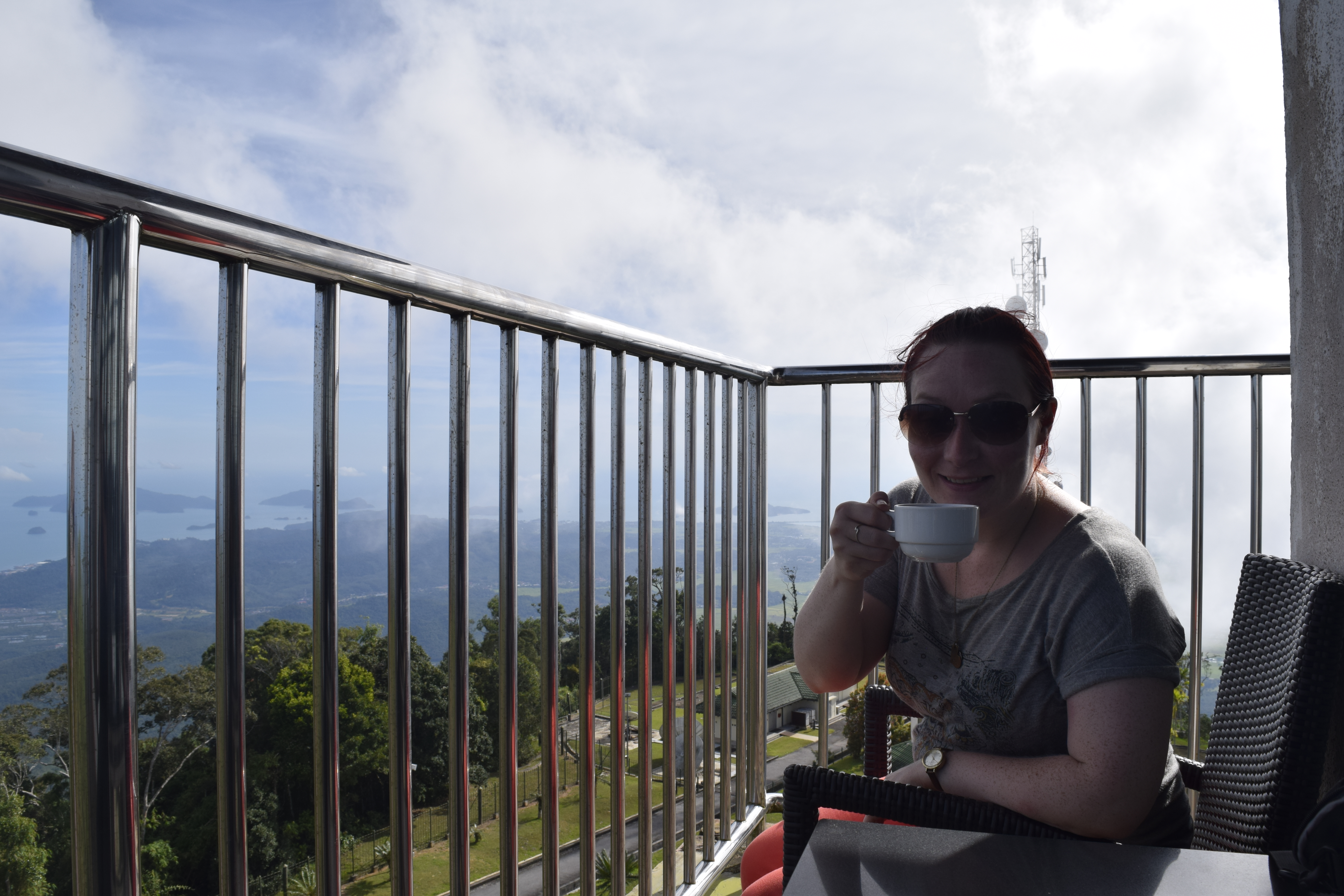 Happy with my tea 😀