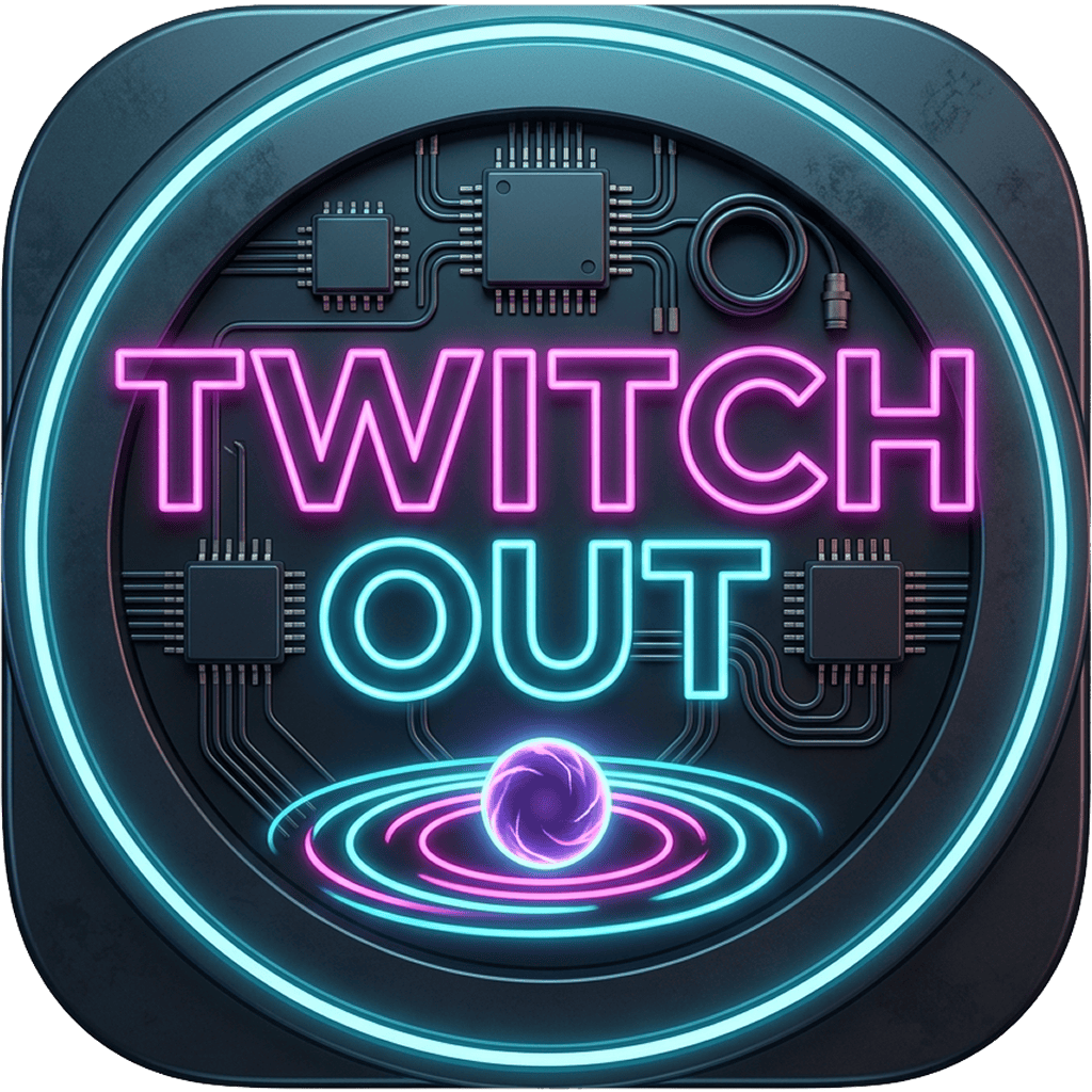 Psyber Games Studios Twitch Out - Title Screen