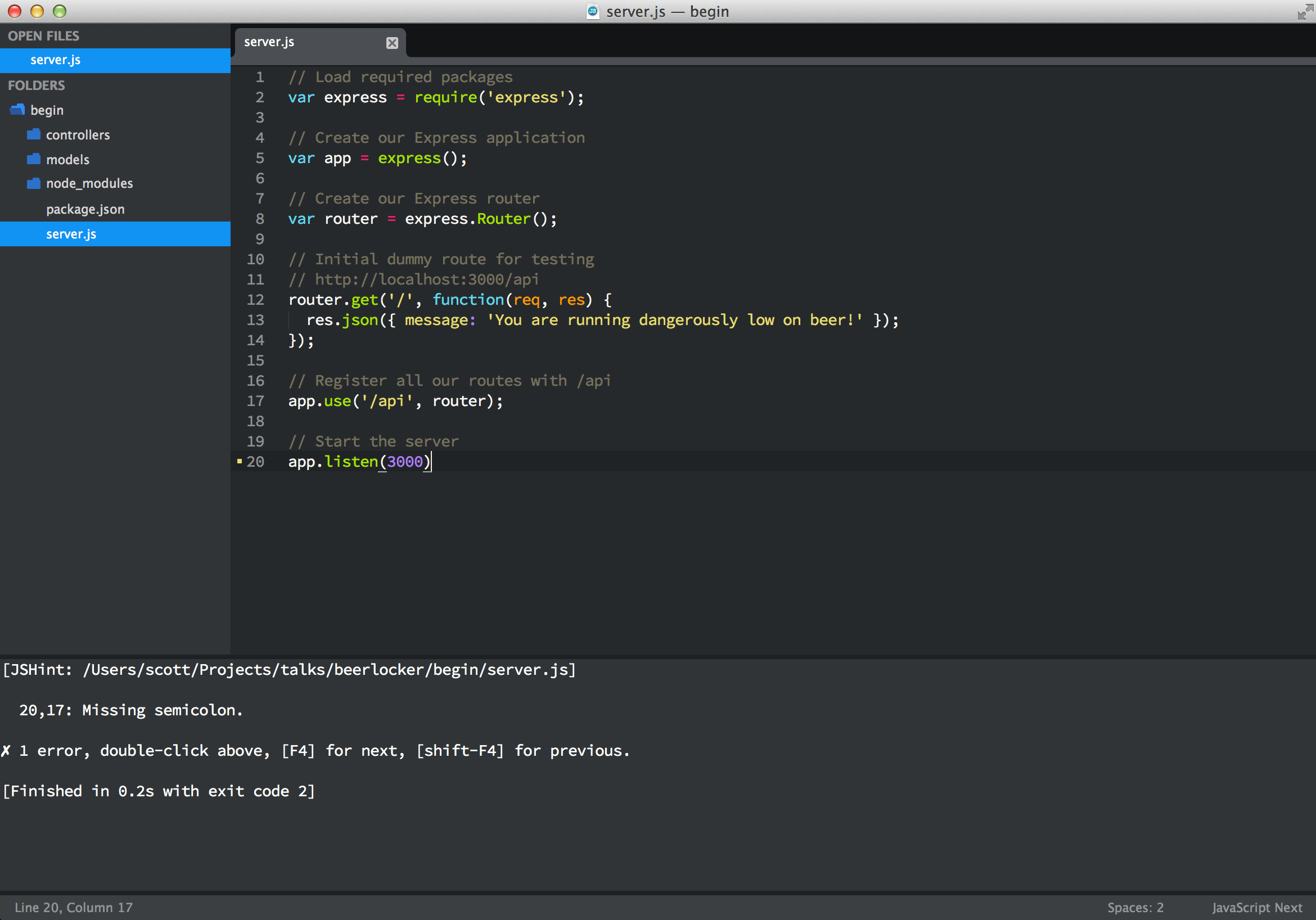 3 Essential Sublime Text Plugins for Node & JavaScript Developers | Recount