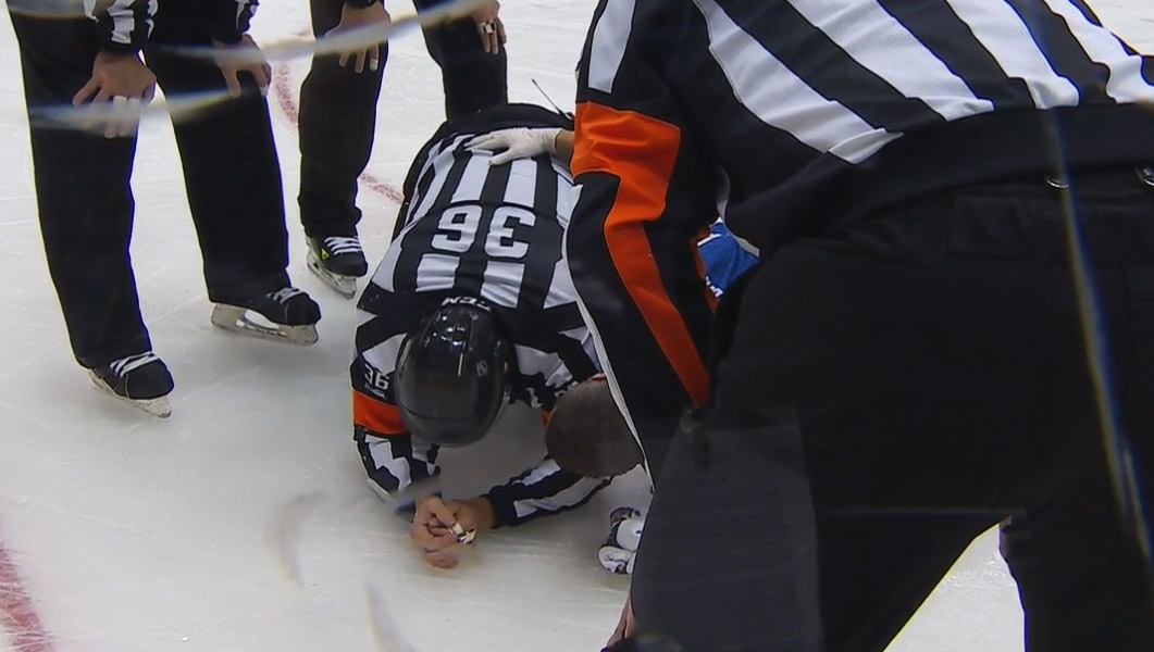 NHL Officials Battling Injury Bug Scouting The Refs