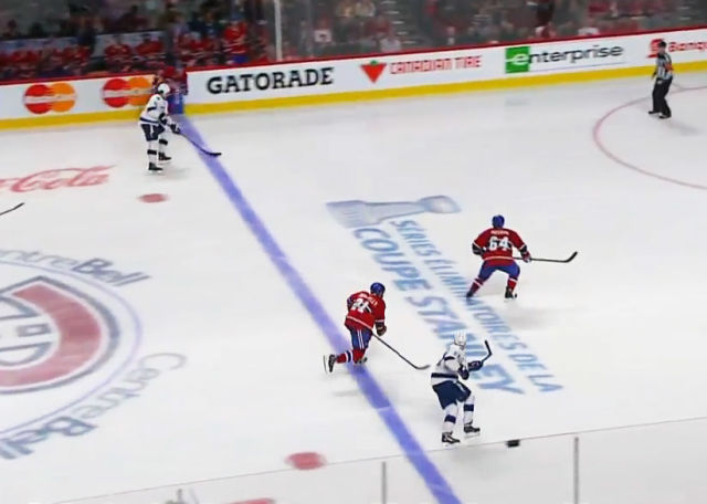 Lightning Offside Prior to Game Winning Goal vs. Habs