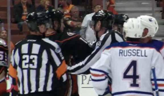 Mic’d Up: Referee Brad Watson, Linesman Pierre Racicot - Oilers/Ducks ...