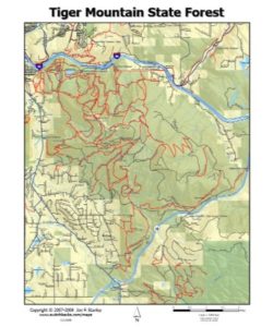 Tiger Mountain Trail Map PDF Free Download PRINTABLE.