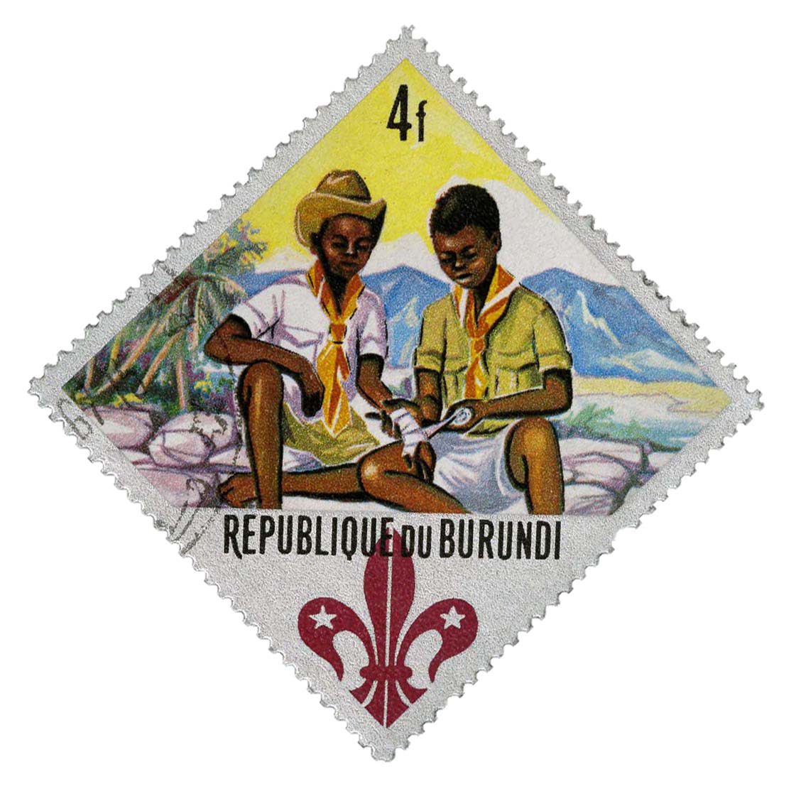 Scouting stamps