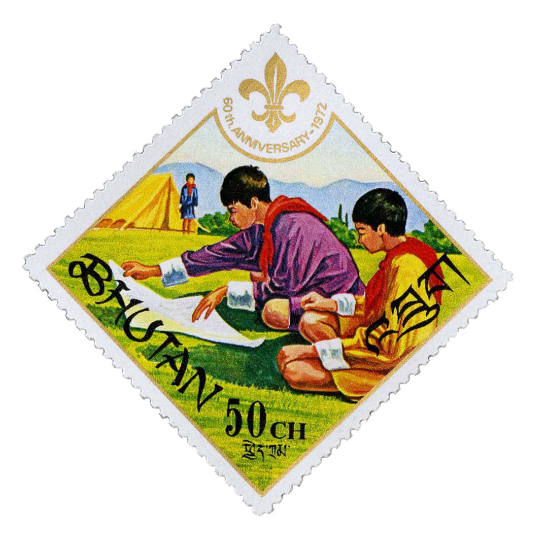 Scouting stamps