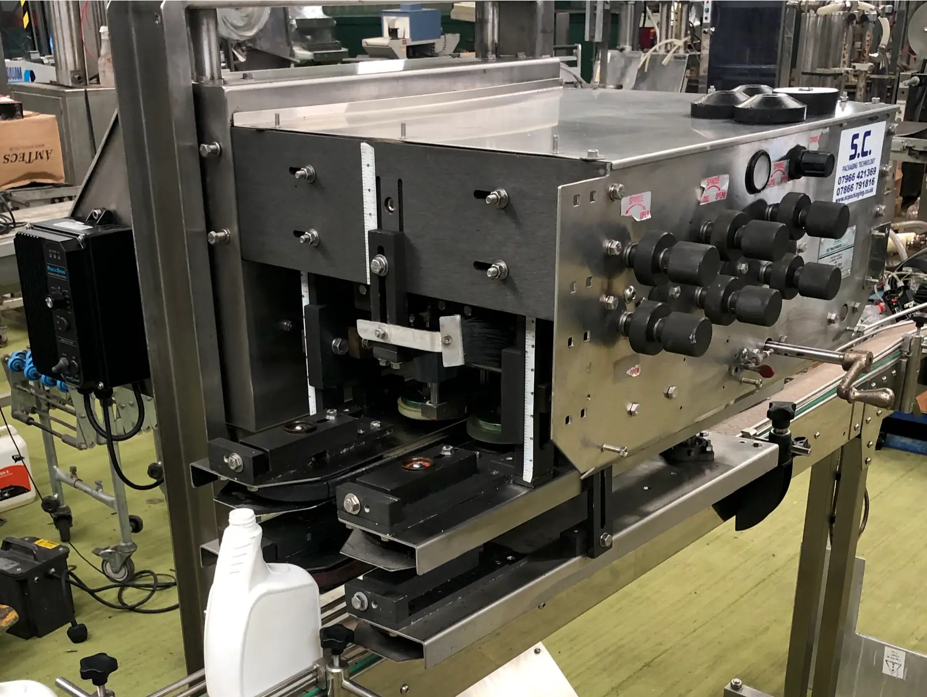 ELF capper cap machine