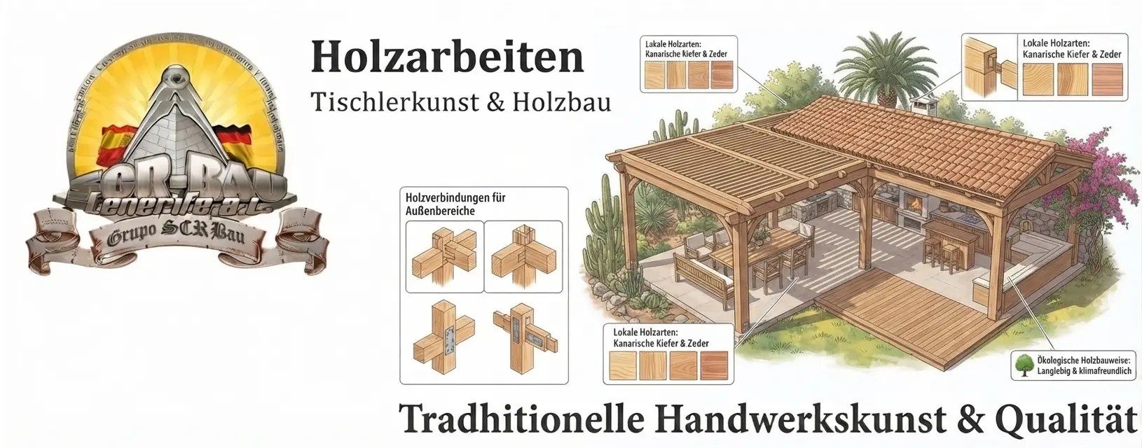 Holzarbeiten – Pergola