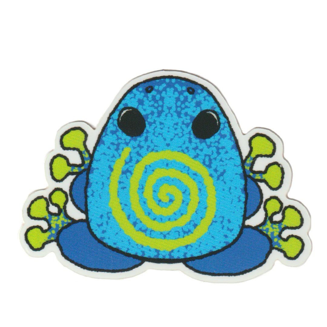 Pocket Frog Sticker Scrappie