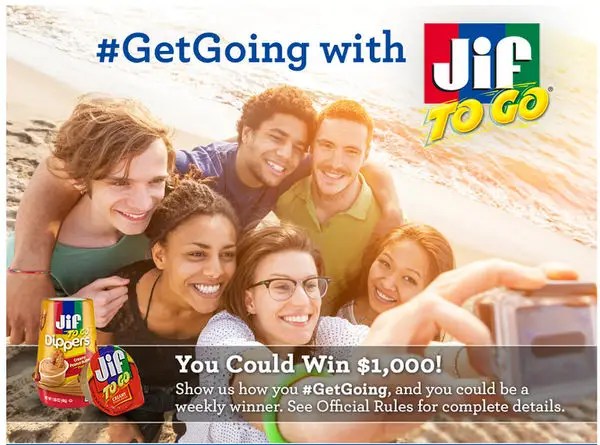#GetGoing With Jif To Go Dippers and You Could Win $1,000 #MC #Sponsored