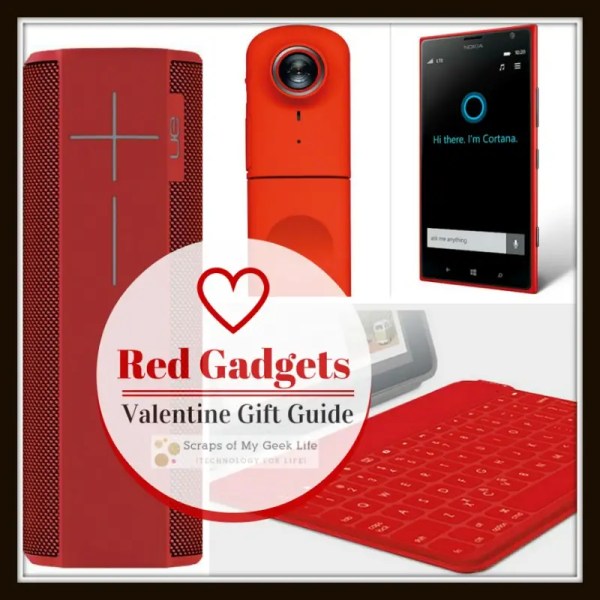 Red Gadgets Valentine Gift Guide; If your Valentine prefers gadgets over gold, then this gift guide is for you. #GiftGuide #ValentinesDay